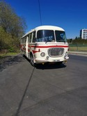 K jízdám po obci Petr zajistil starý autobus RTO